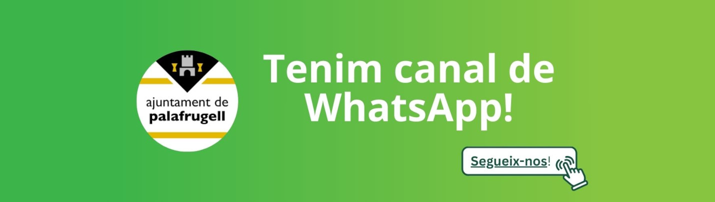 Canal de WhatsApp de l'Ajuntament per informar a la ciutadania