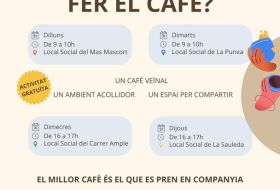 Ens trobem per fer el cafè?