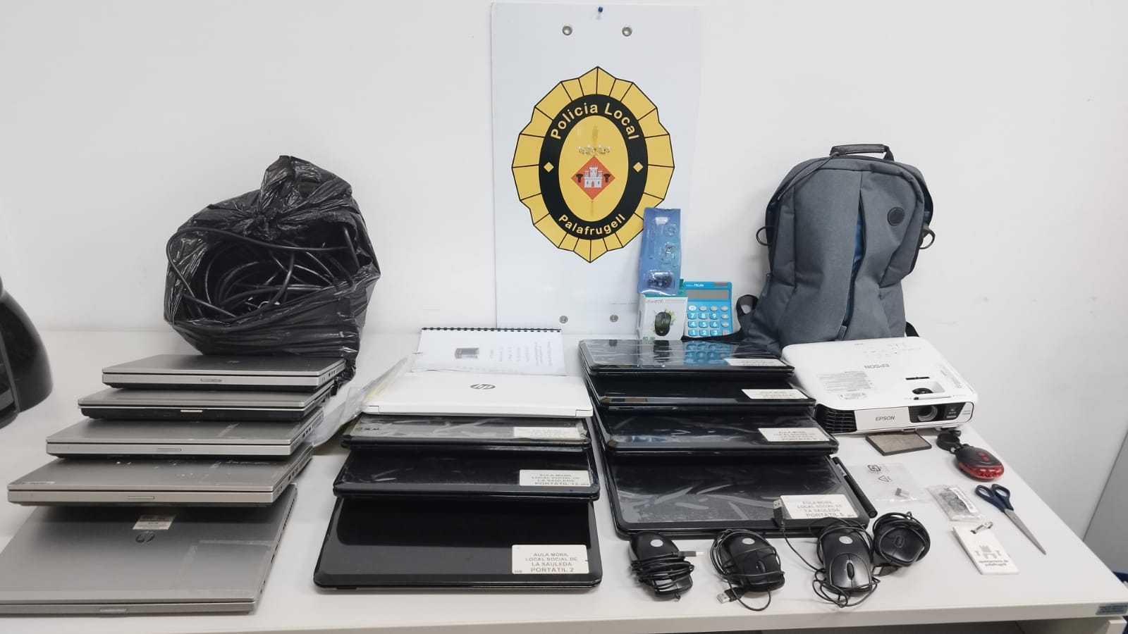 2 detencions per robatori, Policia Local, Ajuntament de Palafrugell