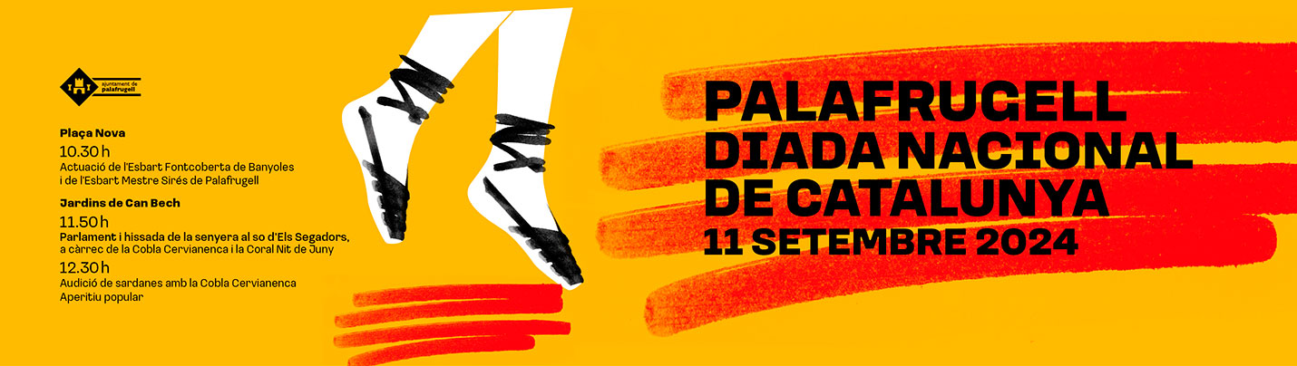 11 de setembre, actes de la Diada nacional de Catalunya a Palafrugell