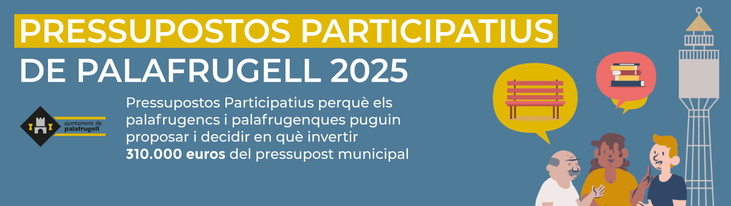 Pressupostos Participatius 2025. Presenta la teva proposta de l'1 de febrer al 15 de març