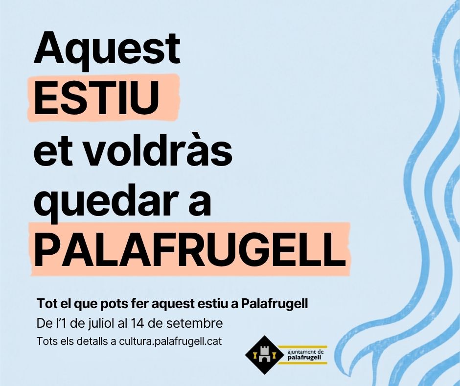Palafrugell edita una agenda física de l’estiu 2026 amb la programació cultural i social del municipi