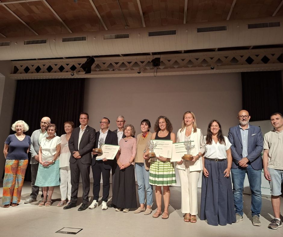 Som Energia, la Fundació Climent Guitart i bonÀrea Agrupa guanyen els VI Premis Josep Pallach
