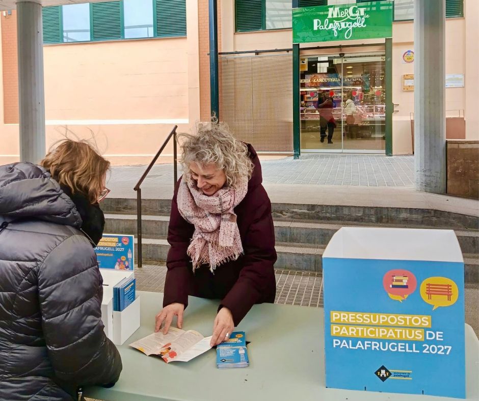 Palafrugell instal·la aquest diumenge un punt de suport per votar els Pressupostos Participatius 2027