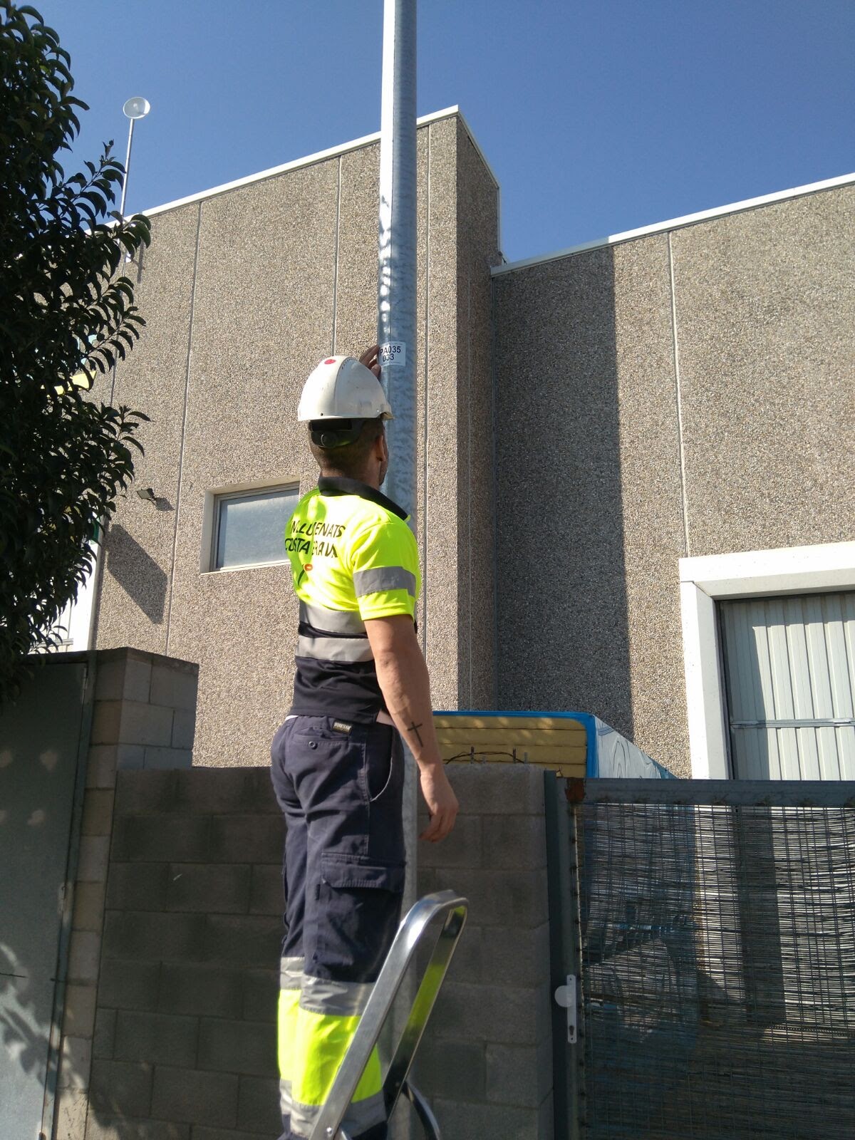 Numeració dels punts denllumenat de Palafrugell 1