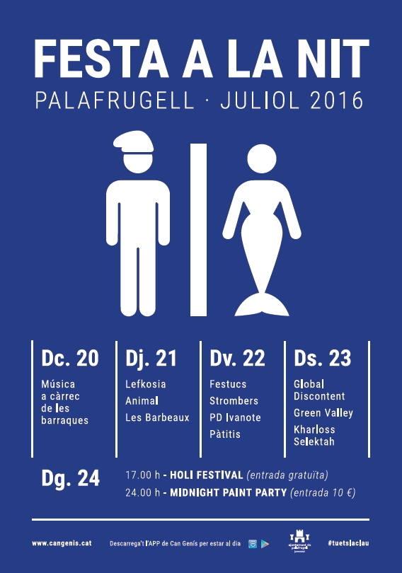 Cartell Festa a la Nit 2016