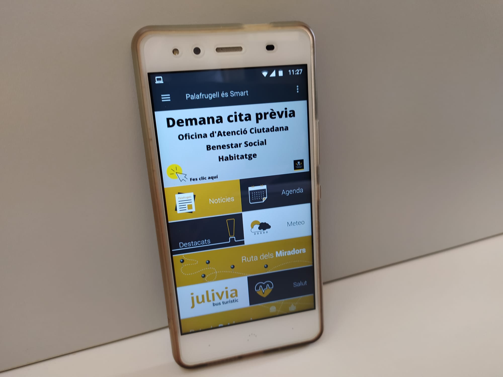 App cita prèvia