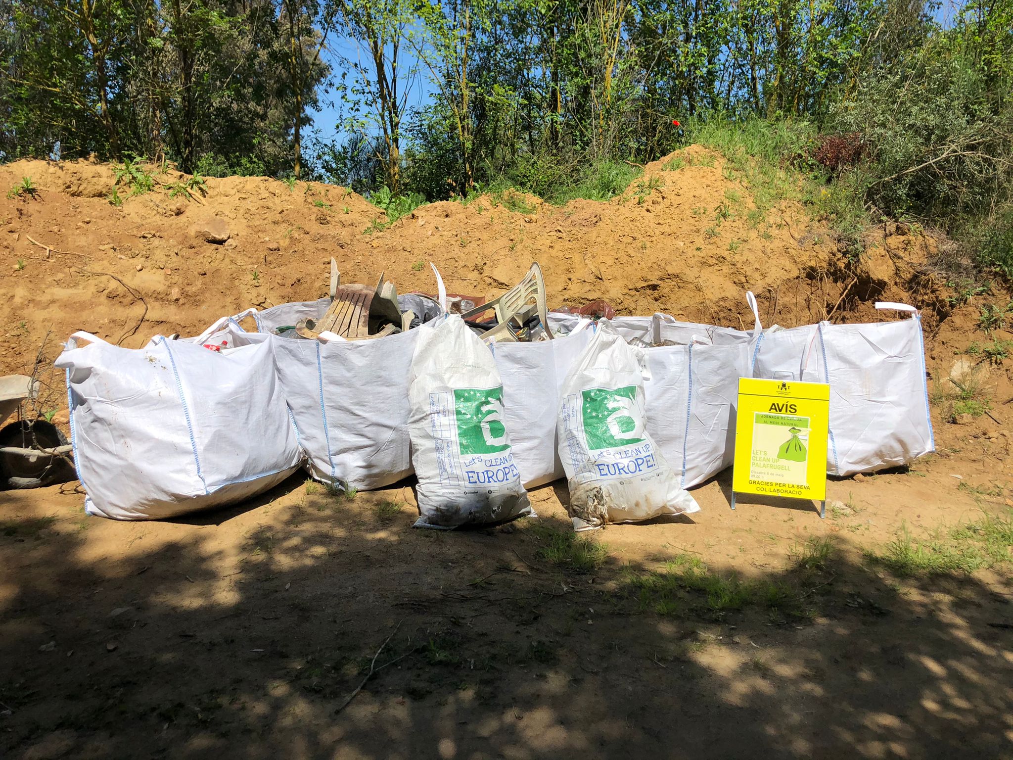 Jornada Let’s clean up, àrea de Medi Ambient, Ajuntament de Palafrugell