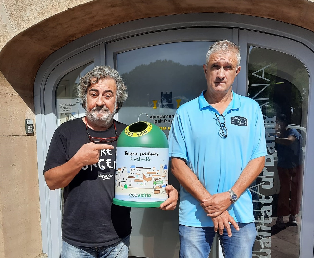 Guanyador sorteig miniglú, àrea Qualitat Urbana, Palafrugell