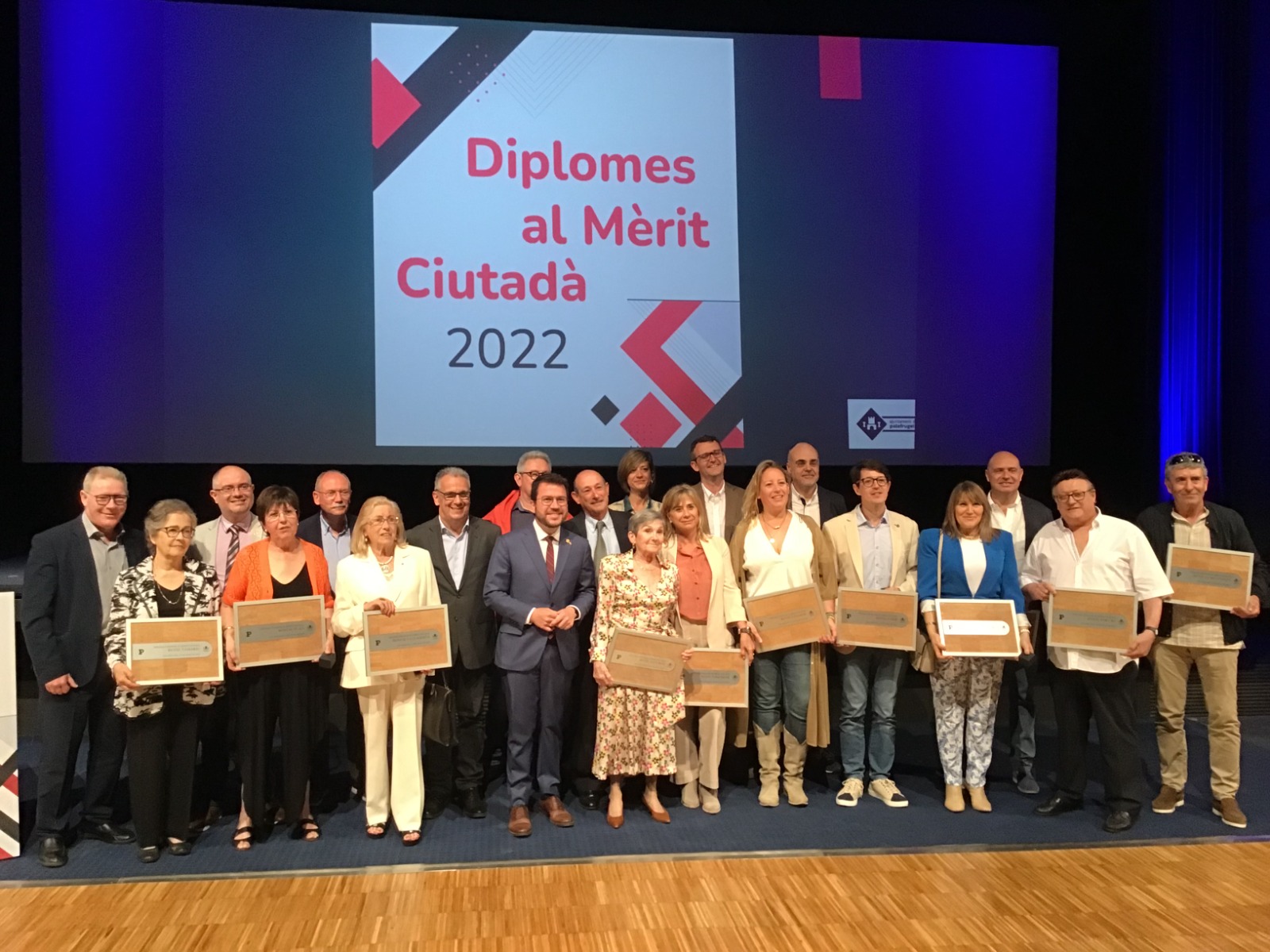 Diplomes Mèrit Ciutadà, Ajuntament de Palafrugell