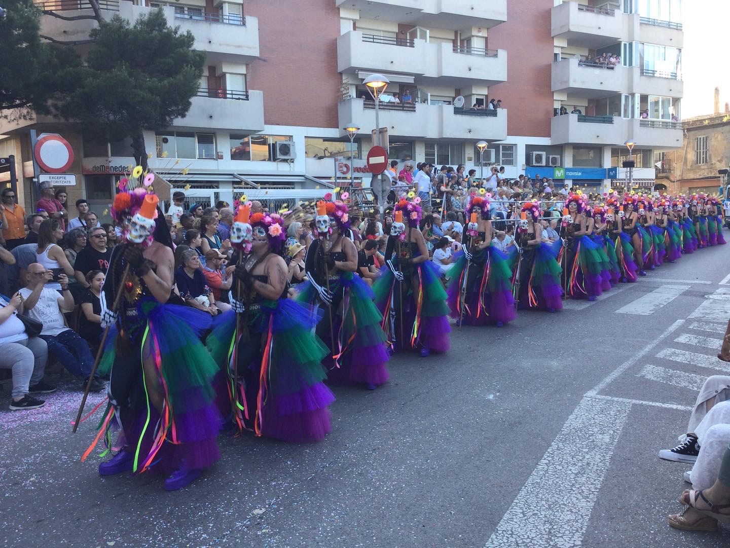 Carnaval Costa Brava, colla The Queens, Santa Catrina, Ajuntament de Palafrugell