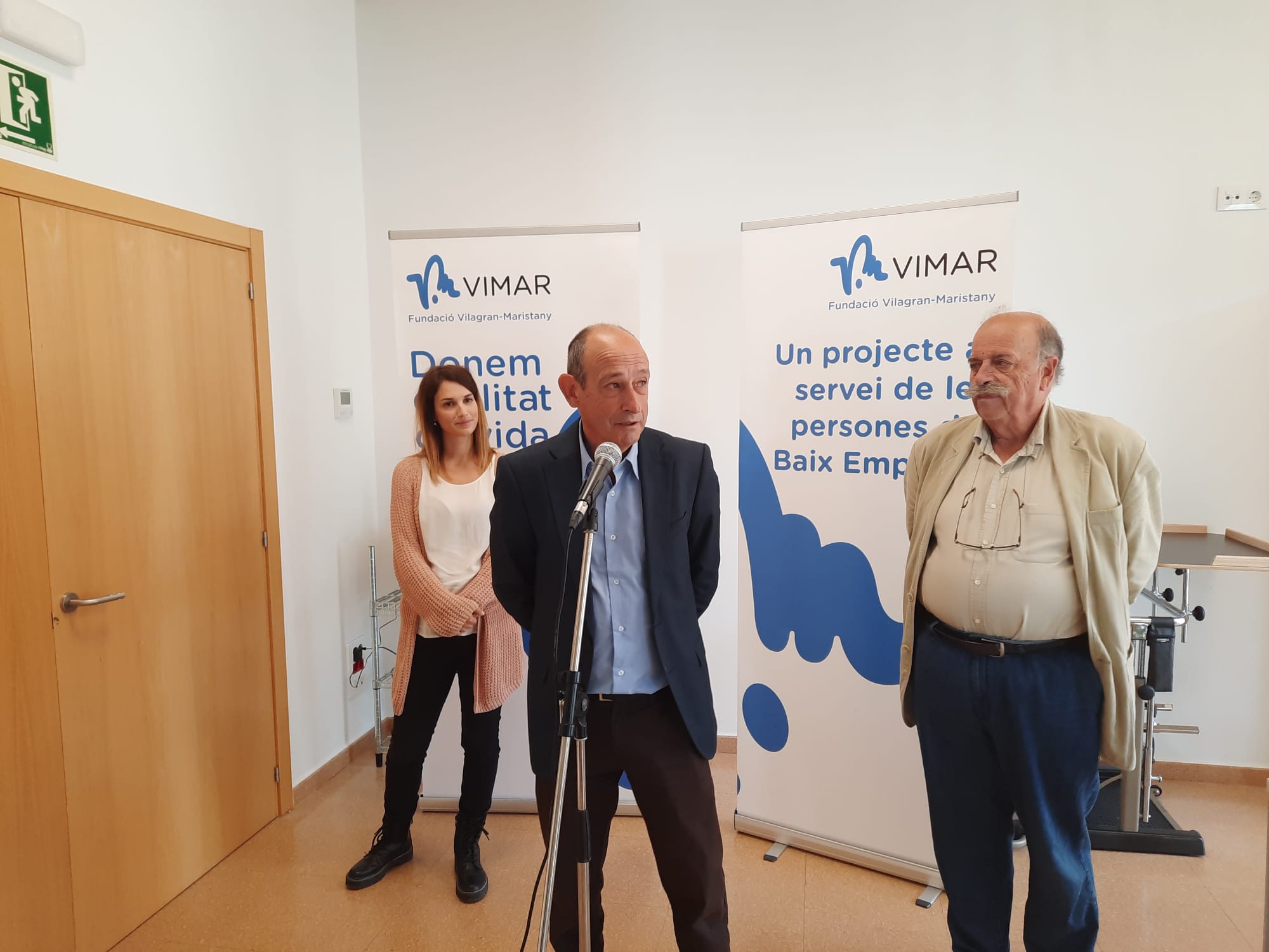 Inauguració Centre d’Atenció Especial La Bòbila, Fundació Vimar, Ajuntament de Palafrugell