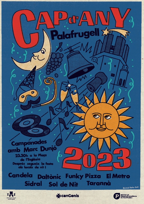 Cap d’Any a Palafrugell, àrea de Joventut, Ajuntament de Palafrugell