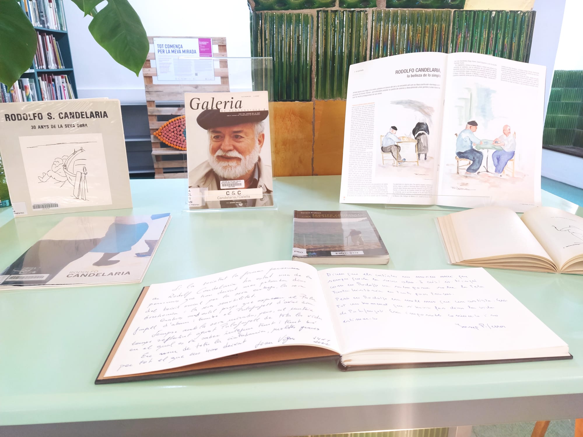 Espai Candelaria, Biblioteca, àrea de Cultura, Ajuntament de Palafrugell