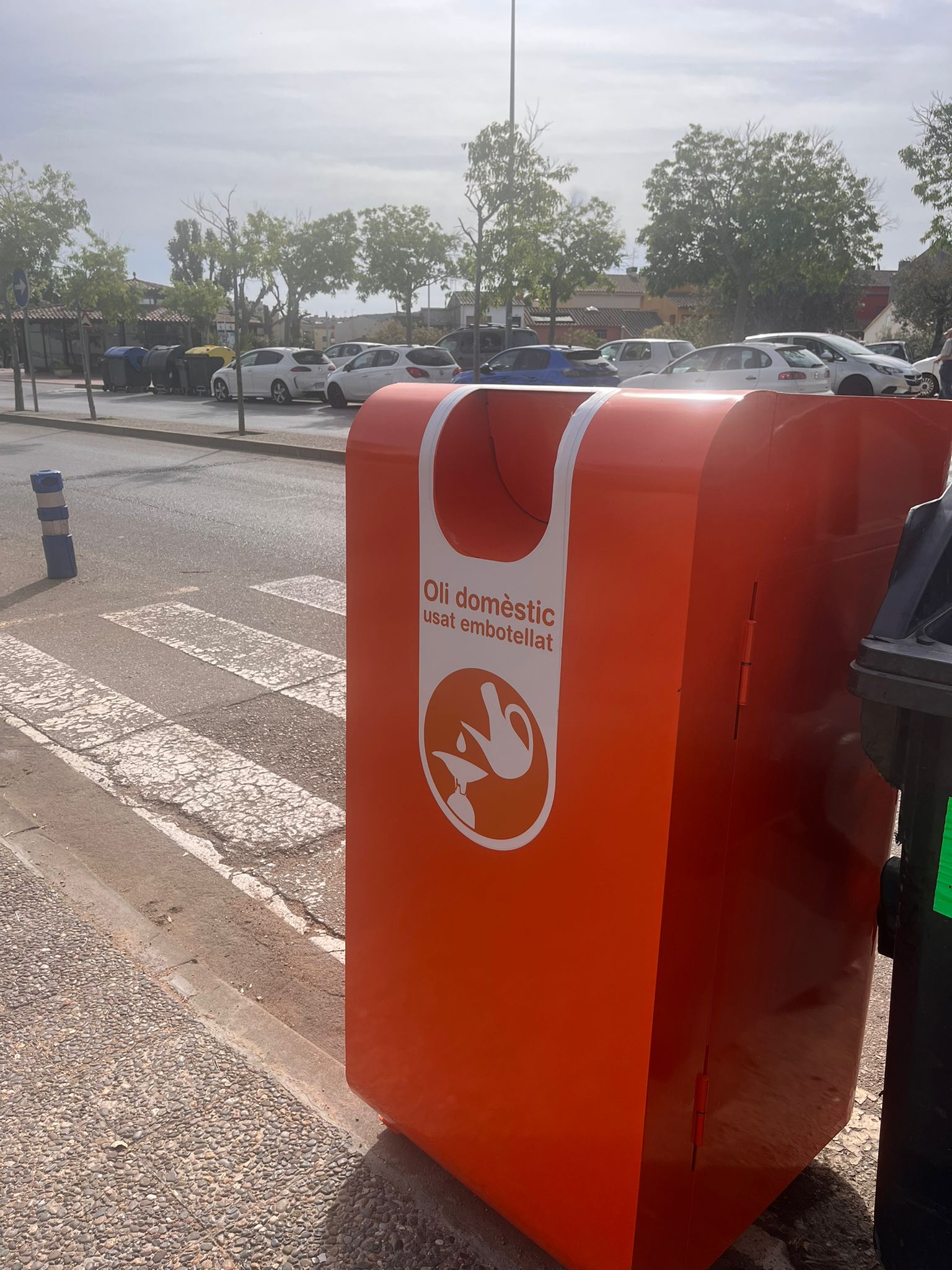 Contenidors oli usat, Àrea de Qualitat Urbana, Ajuntament de Palafrugell