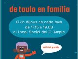 Activitat Jocs de taula en família