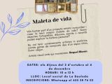 Cartell de l'activitat Maleta de vida