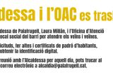 L'Alcaldessa i l'OAC es traslladen al teu barri