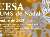Encesa de llums de Nadal i escudella per a tothom