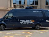 Furgoneta VIDOC de la Policia Nacional