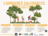 Cartell de l'activitat Caminades saludables