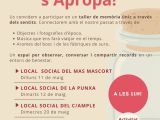 Cartell de l'activitat