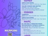 Cartell amb les activitats del 1r quatrimestre de 2026